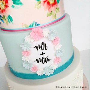 Custom Cake Lettering